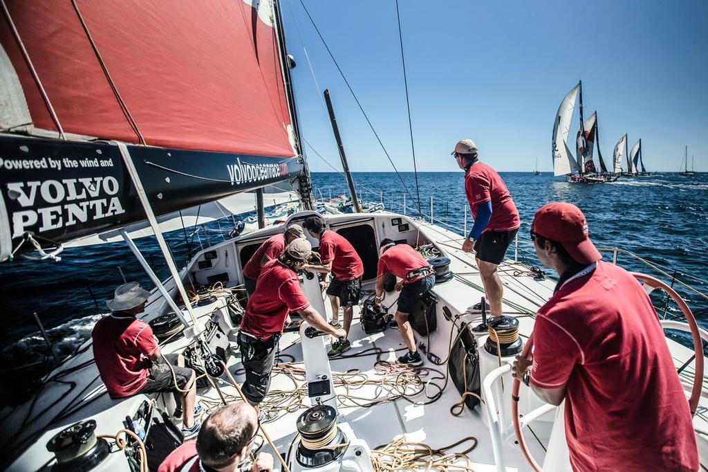 Team Espana - Leg Zero - Volvo Ocean race © Francisco Vignale/Team España