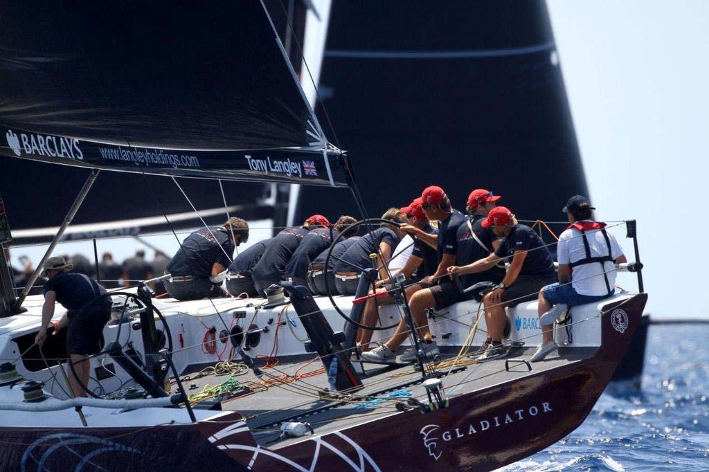 2014 Copa del Rey Mapfre - Tony Langley, Gladiator photo copyright  Max Ranchi Photography http://www.maxranchi.com taken at  and featuring the  class