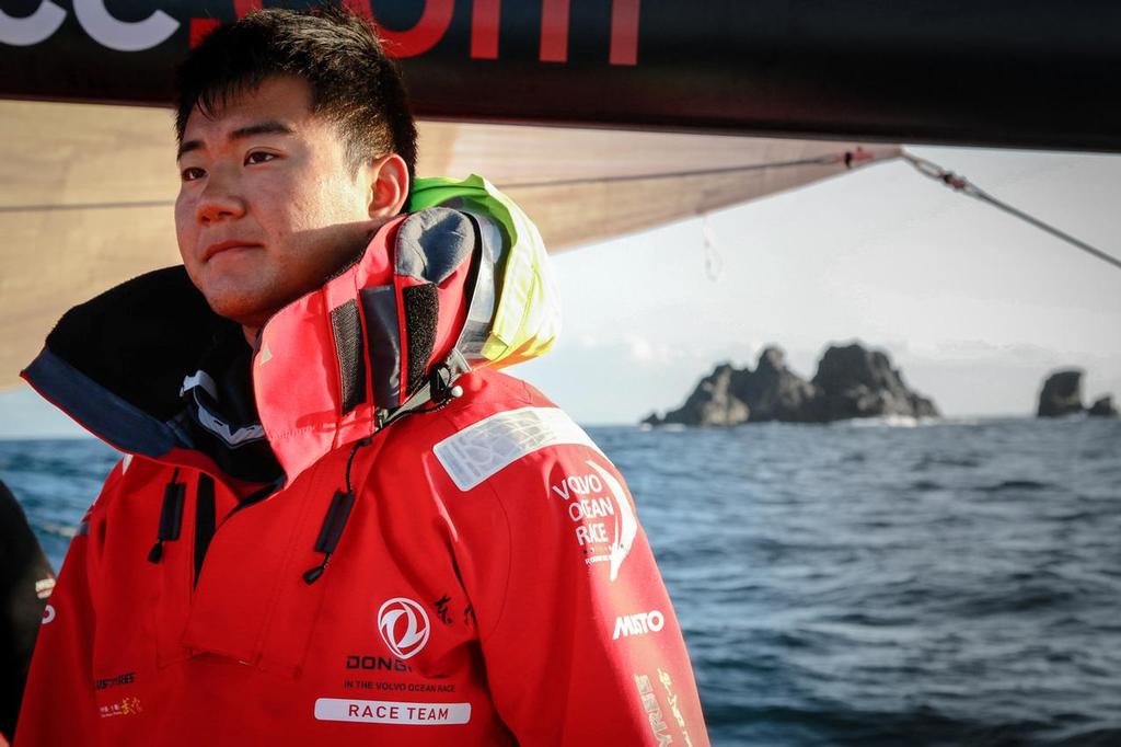 August 14, 2014. Round Britain Island Race Day 4 - OBR content Dongfeng Race Team photo copyright Yann Riou / Dongfeng Race Team taken at  and featuring the  class