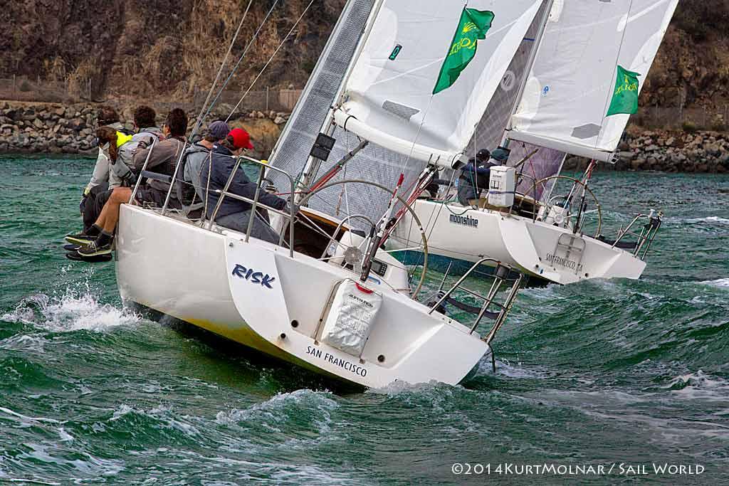 Risk and Moonshine - 2014 Rolex Big Boat Series, San Francisco - Final Day © Kurt Molnar