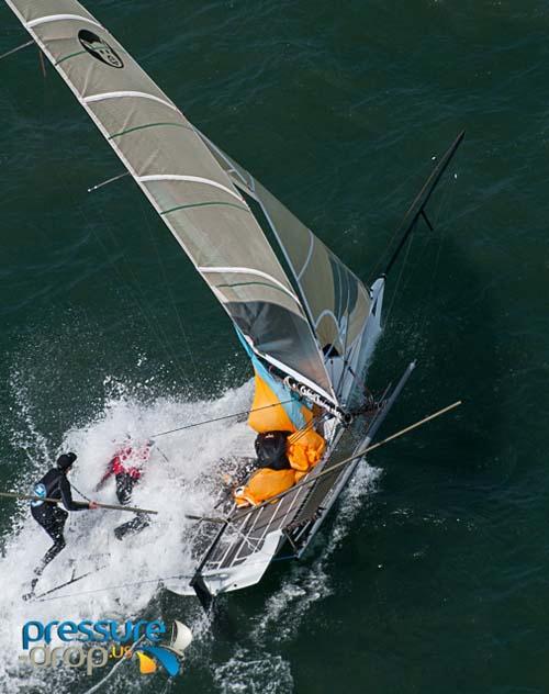 2014 International 18ft Skiff Regatta, San Francisco Bay © Erik Simonson/ pressure-drop.us http://www.pressure-drop.us