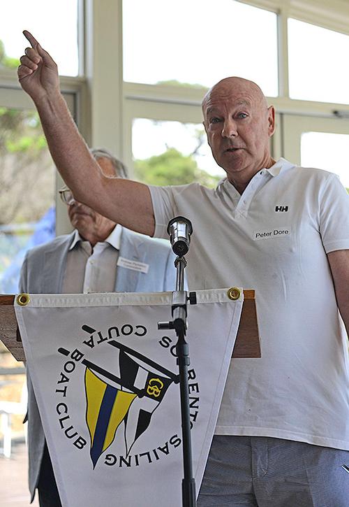 Peter Dore demonstrating that the club continues to go on up. © Matt Mackay