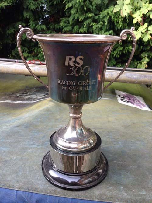 2014 RS300 Gul Inland Championship trophy © Tim Keen