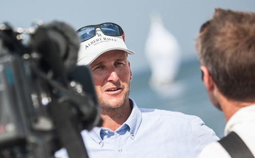 Przemyslaw Tarnacki event founder, organiser and competitor for Sopot Match Race ©  Robert Hajduk / WMRT