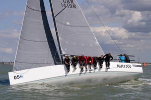 Black Dog 2014 J111 World Championship Cowes Isle of Wight England. 22 August 2014 Race 5,6 & 7 photo copyright Stuart Johnstone taken at  and featuring the  class