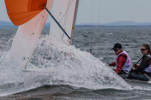 5 BC 420 on the burst Day 2 - Sail Sandy 2014 photo copyright  Bruno Cocozza taken at  and featuring the  class