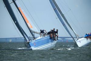 Foxy Lady VI leading the pack - 17th SMU-RM Western Circuit Sailing Regatta photo copyright Howie Choo taken at  and featuring the  class