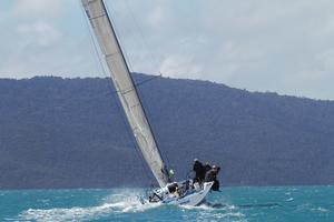 IRC Division's Patrice powers her way towards another handicap win - Vision Surveys Airlie Beach Race Week 2014 photo copyright Shirley Wodson taken at  and featuring the  class