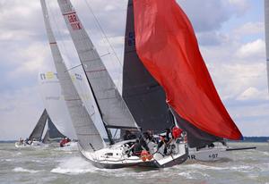 Jitterbug 2014 J111 World Championship Cowes Isle of Wight England. 23 August 2014 Race 8,9 & 10 photo copyright  Rick Tomlinson http://www.rick-tomlinson.com taken at  and featuring the  class