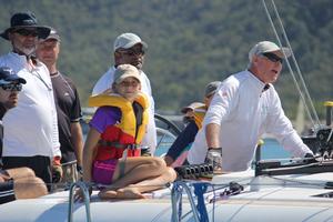 Family day on the boats on Sunday for Race Day 3. - SeaLink Magnetic Island Race Week 2014 photo copyright Kenneth Lorentsen http://www.qld-photo.com taken at  and featuring the  class