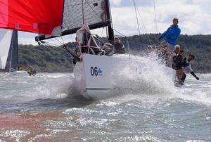 Shmokin Joe 2014 J111 World Championship Cowes Isle of Wight England. 21 August 2014 Race 3 & 4 photo copyright  Rick Tomlinson http://www.rick-tomlinson.com taken at  and featuring the  class