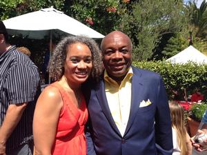 City of Alameda Mayor, Marie Gilmore, with former City of San Francisco Mayor, Willie Brown photo copyright SW taken at  and featuring the  class