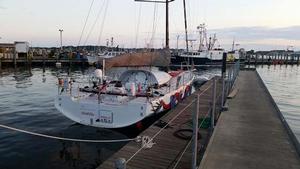 Atlantic Cup boat #54 Dragon at the dock photo copyright Dragon Ocean Racing https://www.facebook.com/DragonOceanRacing taken at  and featuring the  class