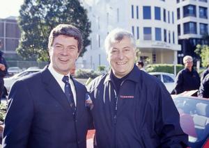 October 1999 - Patrizio Bertelli and Yves Carcelle in Auckland, NZ - Tribute to Louis Vuitton and Yves Carcelle photo copyright Studio Borlenghi http://www.carloborlenghi.net/ taken at  and featuring the  class
