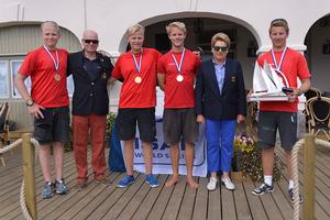 ISAF Youth Match Racing World Championship 2014  day five - DEN Prizegiving - ISAF Youth Match Racing World Championship 2014 photo copyright ISAF  taken at  and featuring the  class