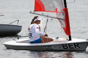 Nanjing 2014 Youth Olympic Games Day two - Cecilia Wollman Bermuda photo copyright ISAF  taken at  and featuring the  class