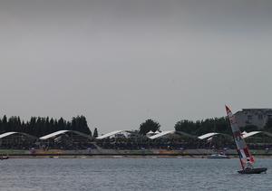 Nanjing 2014 Youth Olympic Games Day two - Spectators View Racing photo copyright ISAF  taken at  and featuring the  class