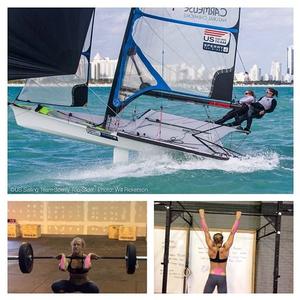 Anna Tunnicliffe: Spanning the sailing world (49erFX) and the CrossFit - December 2013 photo copyright SW taken at  and featuring the  class