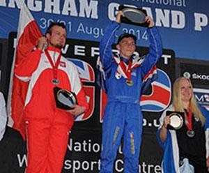 2014 GT30 European Championship Podium photo copyright RYA Powerboat racing taken at  and featuring the  class