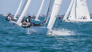 The super-polished GenXY outfit comprising Matt Chew, Brian Donovan, Bill Cuneo and Ash Deeks. photo copyright  John Curnow taken at  and featuring the  class
