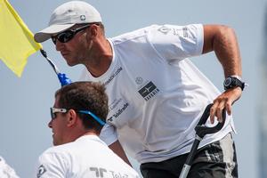 Przemyslaw Tarnacki (POL) Tarnacki Yacht Racing won the event in 2013  - Alpari World Match Racing Tour - Sopot Match Race Poland 2014 photo copyright Robert Hajduk taken at  and featuring the  class