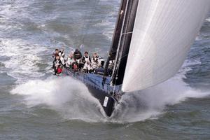 Jens Kellinghusen's Ker 51, Varuna, is currently the race leader in the IRC fleet  - Sevenstar Round Britain and Ireland Race 2014 photo copyright Rick Tomlinson / RORC http://www.rorc.org taken at  and featuring the  class