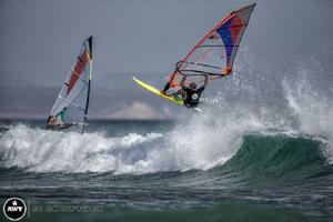 Yossy Solomon - AWT Quatro Desert Showdown at Punta San Carlos, Baja photo copyright Si Crowther / AWT http://americanwindsurfingtour.com/ taken at  and featuring the  class