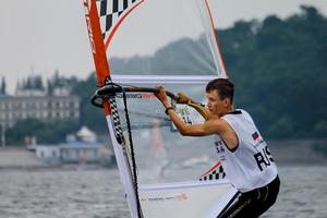 Russia's Maxim Tokarev - Nanjing 2014 Youth Olympic Games photo copyright ISAF  taken at  and featuring the  class