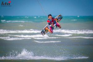 Local Riders showing their talent too at the Taiwan Kiteboard Open / KTA. photo copyright KTA taken at  and featuring the  class