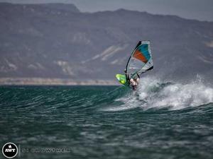 Vickie Abbott - AWT Quatro Desert Showdown at Punta San Carlos, Baja photo copyright Si Crowther / AWT http://americanwindsurfingtour.com/ taken at  and featuring the  class