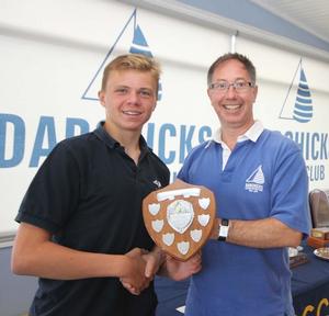 David Labrouche – Junior Champion and Best Newcomer - Europe Class UK Nationals 2014 photo copyright Tony Mapplebeck taken at  and featuring the  class
