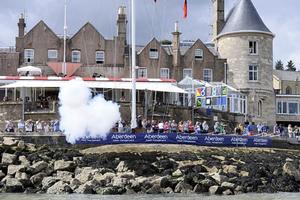 The Royal Yacht Squadron - Aberdeen Asset Management Cowes 2014 photo copyright  Rick Tomlinson http://www.rick-tomlinson.com taken at  and featuring the  class