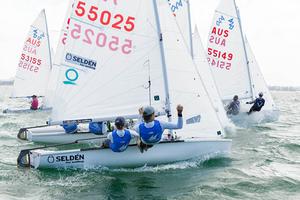 420 fleet photo copyright Robin Evans taken at  and featuring the  class