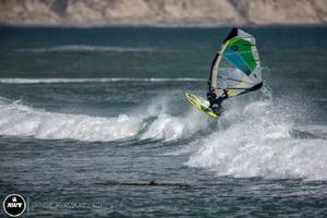 Itai Kafri - AWT Quatro Desert Showdown at Punta San Carlos, Baja photo copyright Si Crowther / AWT http://americanwindsurfingtour.com/ taken at  and featuring the  class