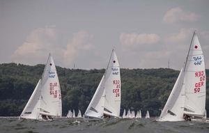 470 Women Fleet - 420 and 470 Junior European Championships 2014 photo copyright  Wilku – www.saillens.pl taken at  and featuring the  class