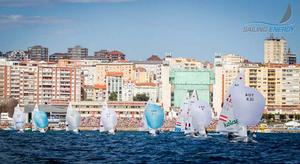 Santander 2014 ISAF Sailing World Championships - 470 Women's medal race photo copyright  Jesus Renedo / Sailing Energy http://www.sailingenergy.com/ taken at  and featuring the  class