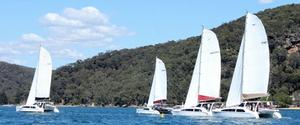 Seawind Pittwater Regatta photo copyright Multihull Central taken at  and featuring the  class