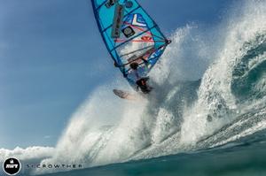 Iballa Moreno. PWA Severne Starboard Aloha Classic 2014. photo copyright Si Crowther / AWT http://americanwindsurfingtour.com/ taken at  and featuring the  class