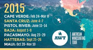 AWT 2015 schedule. photo copyright American Windsurfing Tour http://americanwindsurfingtour.com/ taken at  and featuring the  class