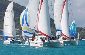 The multihulls' start photo copyright Crosbie Lorimer http://www.crosbielorimer.com taken at  and featuring the  class