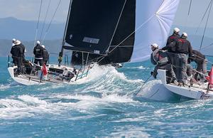 Close racing photo copyright Crosbie Lorimer http://www.crosbielorimer.com taken at  and featuring the  class