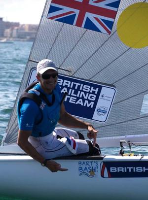 2014 ISAF Sailing World Championships, Santander - Giles Scott, Finn photo copyright  Rachel Jaspersen / Ocean Images taken at  and featuring the  class