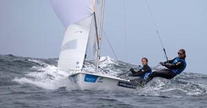 Day 3, Aquece Rio - International Sailing Regatta 2014 - British Sailing Team photo copyright Ocean Images taken at  and featuring the  class