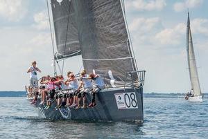 All-girl team on Tutima braving the light conditions - 2014 ORC World Championship photo copyright Pavel Nesvadba/Ranchi taken at  and featuring the  class