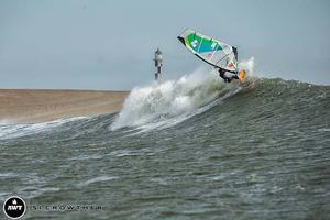 Bernd top turn - 2014 Pacasmayo Classic photo copyright Si Crowther / AWT http://americanwindsurfingtour.com/ taken at  and featuring the  class