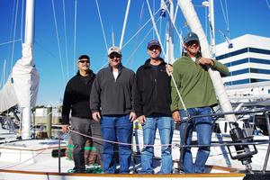 Bob & crew on the yawl Abagail - 2014 Caribbean 1500 photo copyright World Cruising Club http://www.worldcruising.com taken at  and featuring the  class