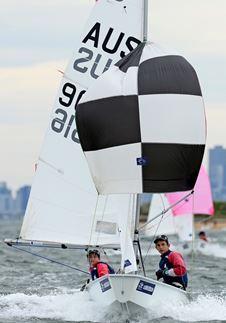 Cadets - Tom and Sophie Alexander - Cadet International Worlds UK 2014 photo copyright International Cadet Class taken at  and featuring the  class