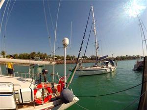 Civetta arriving in Darwin - 2014 World ARC photo copyright World ARC - http://www.worldcruising.com/arc/ taken at  and featuring the  class