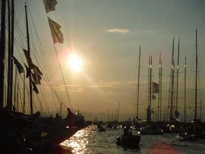 DSCF6102 - Les Voiles de St Tropez and the forest of masts, Vern Ruskin photo copyright Trixie Slater taken at  and featuring the  class