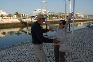 Toba greeted me when we arrived at Lagos. I had been gone six weeks. photo copyright Edward Cohen taken at  and featuring the  class